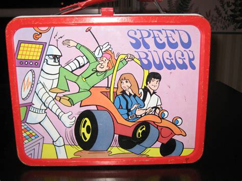 speed buggy metal lunch box|Speed Buggy Lunchbox for sale .